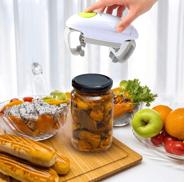 Cook's Essentials Automatic Hands-Free Jar Opener 