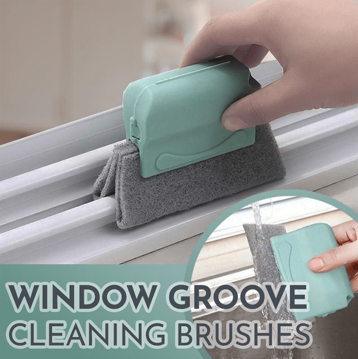 Mitsico Window Groove Cleaning Brush Handheld Groove Gap Cleaning